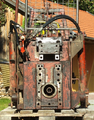Seilwinde vorne Detail